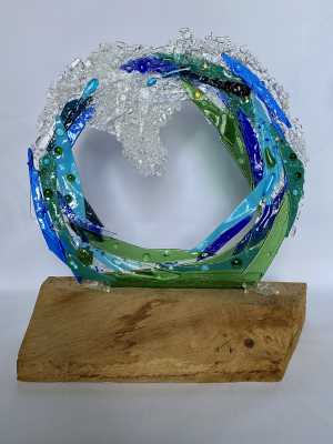 IRIS HOUGHTON, fused glass